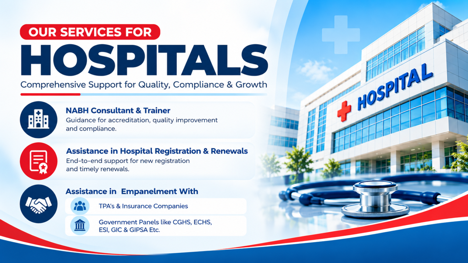 Comprehensive Hospital Healthcare Services Banner