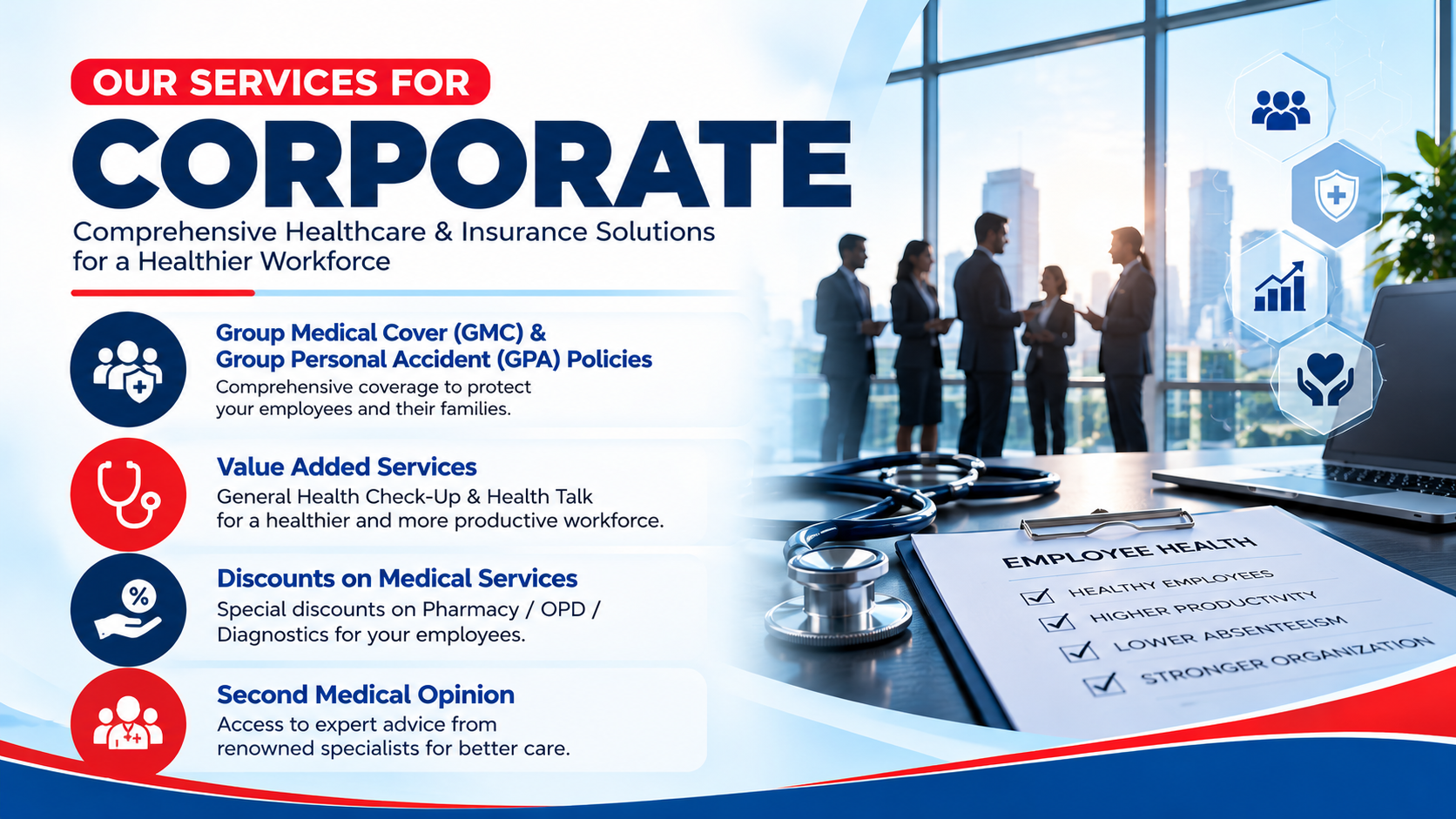 Corporate Healthcare Solutions Banner